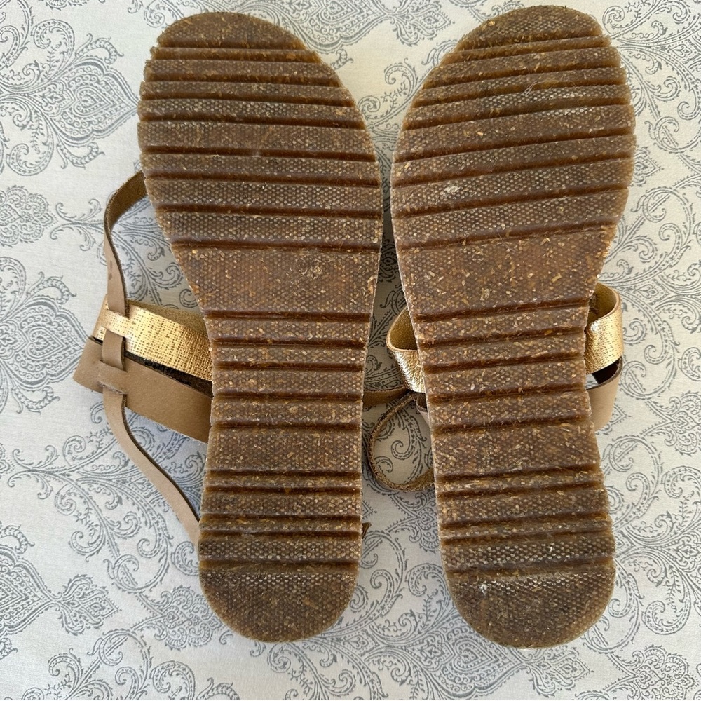 Diba True Simon Says Leather Flat Sandals - Picture 5 of 10